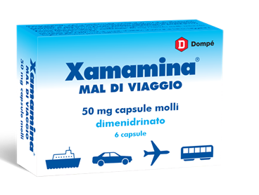 XAMAMINA MAL DI VIAG*6CPS 50MG - Farmacia Nuova Dr.ssa Gabriella Catellani