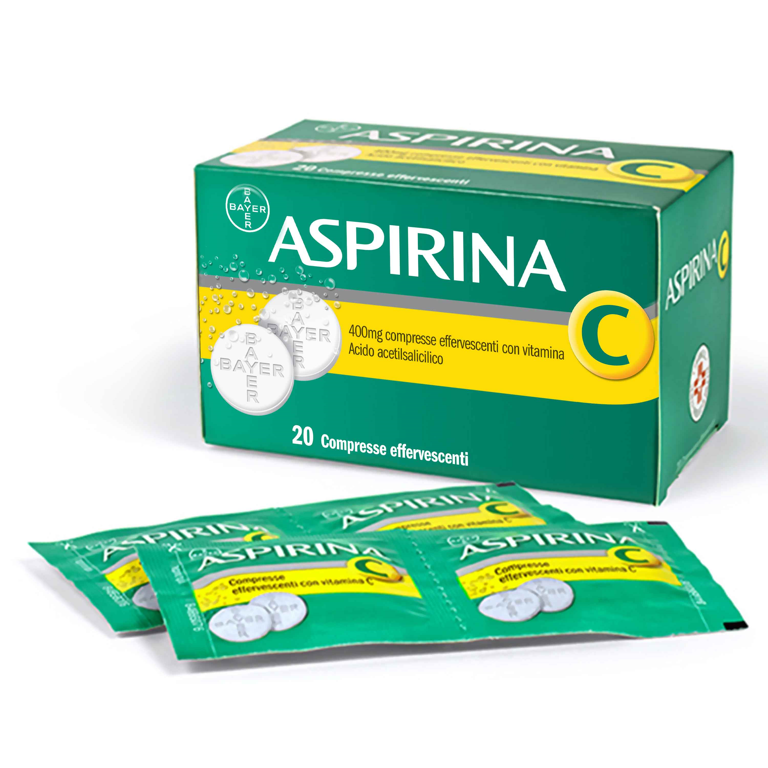 ASPIRINA C*20CPR EFF 400+240MG - Farmacia Nuova Dr.ssa Gabriella Catellani