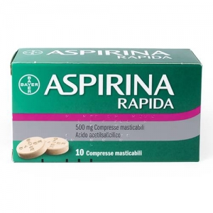 ASPIRINA RAPIDA*10CPRMAST500MG - Farmacia Nuova Dr.ssa Gabriella Catellani