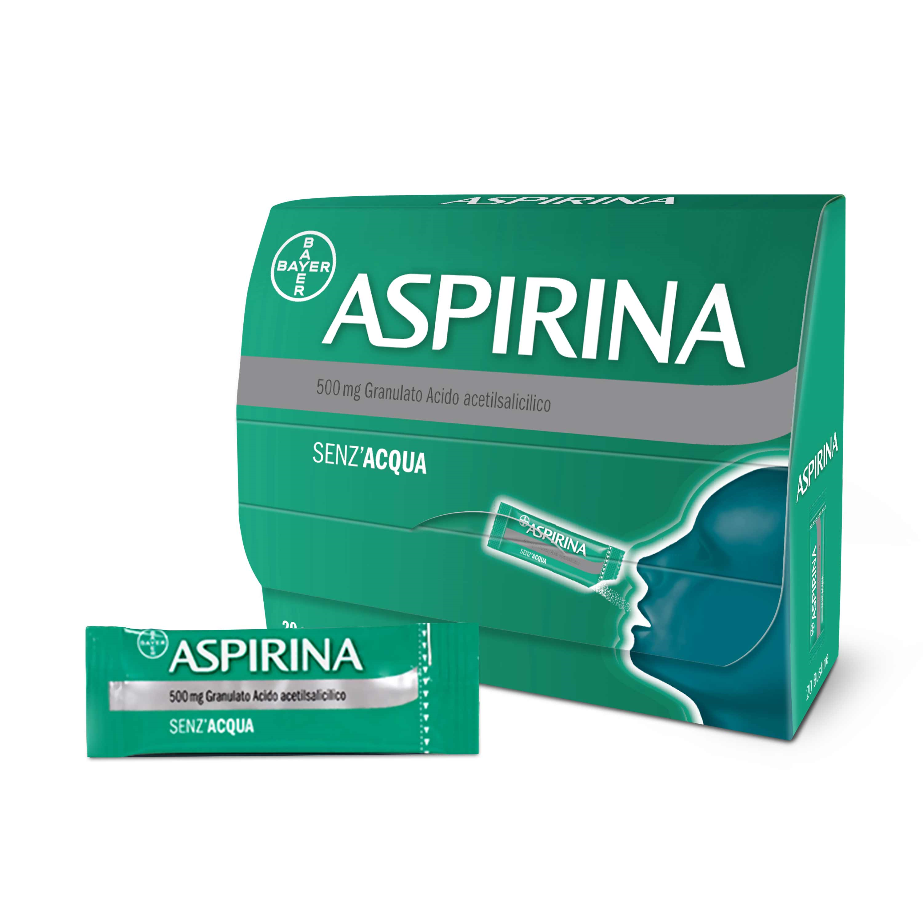 ASPIRINA*OS GRAT 20BUST 500MG - Farmacia Nuova Dr.ssa Gabriella Catellani