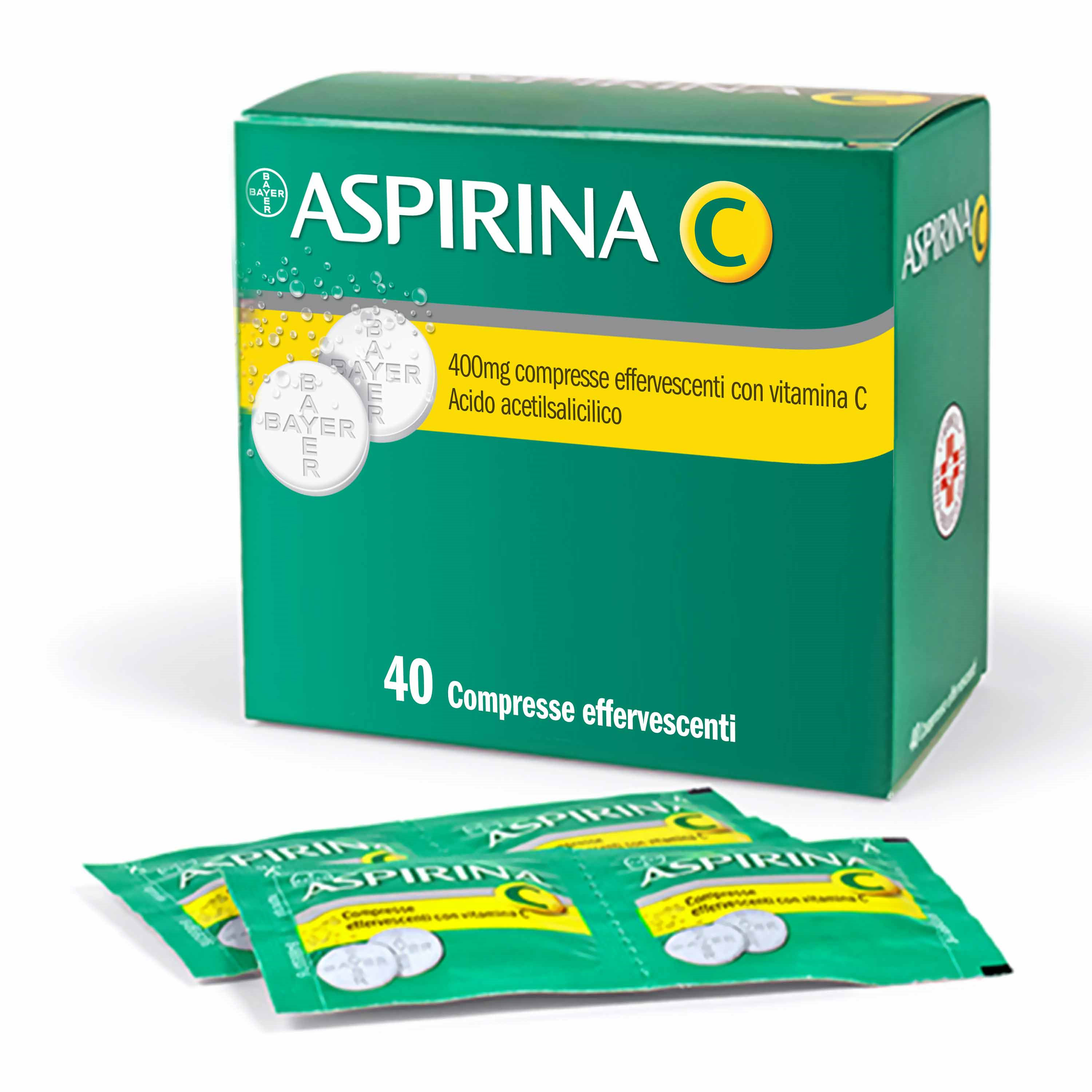 ASPIRINA C*40CPR EFF 400+240MG - Farmacia Nuova Dr.ssa Gabriella Catellani