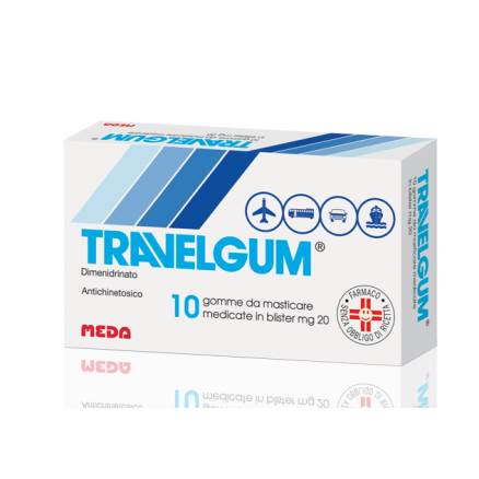 TRAVELGUM*10GOMME MAST 20MG - Farmacia Nuova Dr.ssa Gabriella Catellani