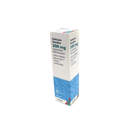 CALCIUM SANDOZ*20CPR EFF 500MG - Farmacia Nuova Dr.ssa Gabriella Catellani