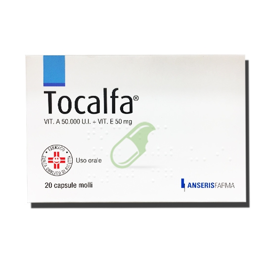 TOCALFA*20CPS MOLLI 50000UI+50 - Farmacia Nuova Dr.ssa Gabriella Catellani
