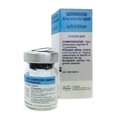 NORMOGIN*6CPR VAG 40MG - Farmacia Nuova Dr.ssa Gabriella Catellani