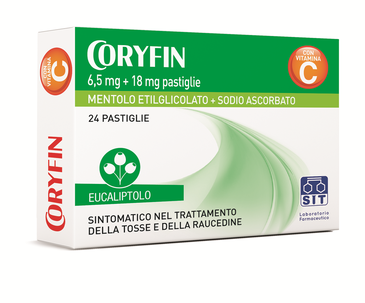 CORYFIN C*24CARAM MENTOLO - Farmacia Nuova Dr.ssa Gabriella Catellani