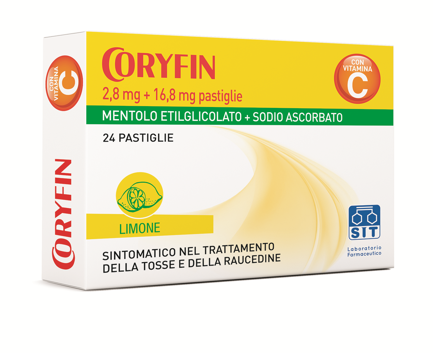 CORYFIN C*24CARAM LIMONE - Farmacia Nuova Dr.ssa Gabriella Catellani