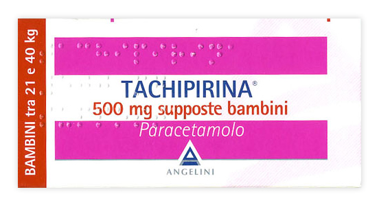 TACHIPIRINA*BB 10SUPP 500MG - Farmacia Nuova Dr.ssa Gabriella Catellani