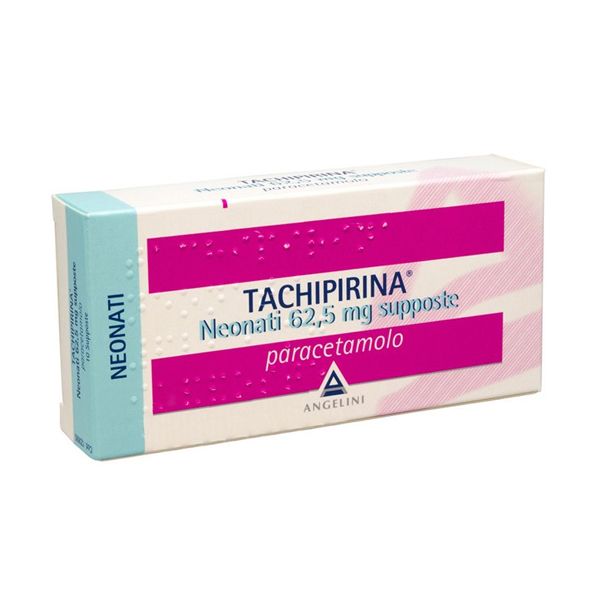 TACHIPIRINA*NEO 10SUPP 62,5MG - Farmacia Nuova Dr.ssa Gabriella Catellani