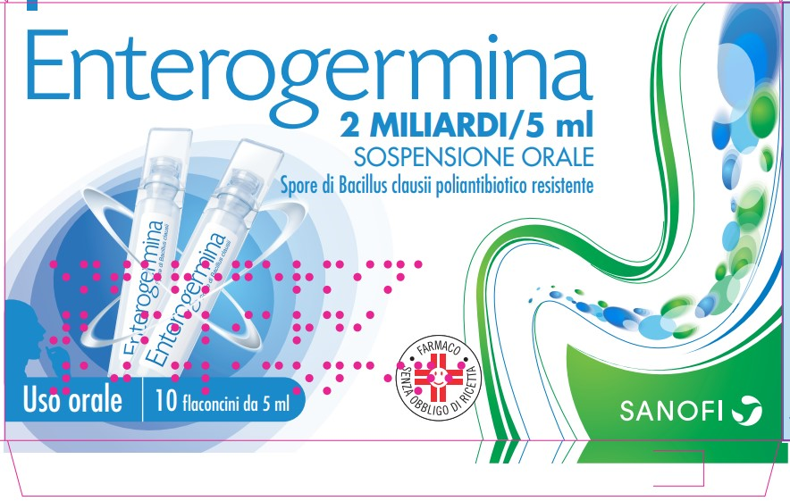 ENTEROGERMINA*OS 10FL 2MLD/5ML - Farmacia Nuova Dr.ssa Gabriella Catellani