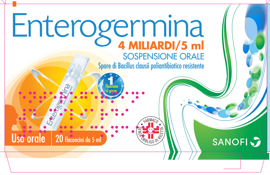ENTEROGERMINA*OS 20FL 4MLD 5ML - Farmacia Nuova Dr.ssa Gabriella Catellani