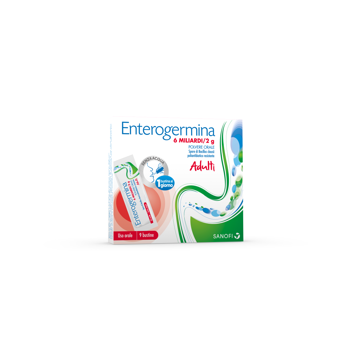 ENTEROGERMINA*OS 9BS 6MLD/2G - Farmacia Nuova Dr.ssa Gabriella Catellani