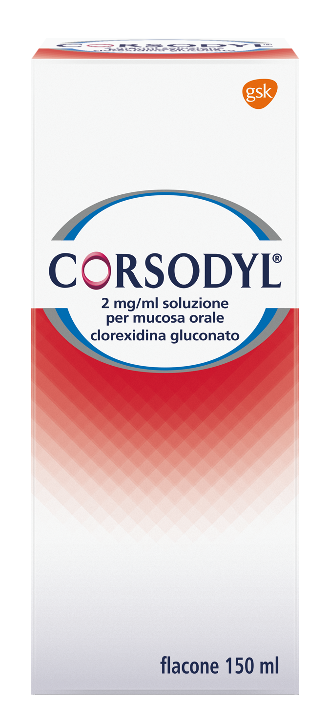 CORSODYL*SOLUZ 150ML 200MG/100 - Farmacia Nuova Dr.ssa Gabriella Catellani