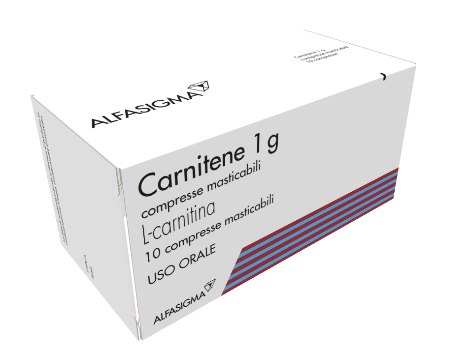 CARNITENE*10CPR MAST 1G - Farmacia Nuova Dr.ssa Gabriella Catellani