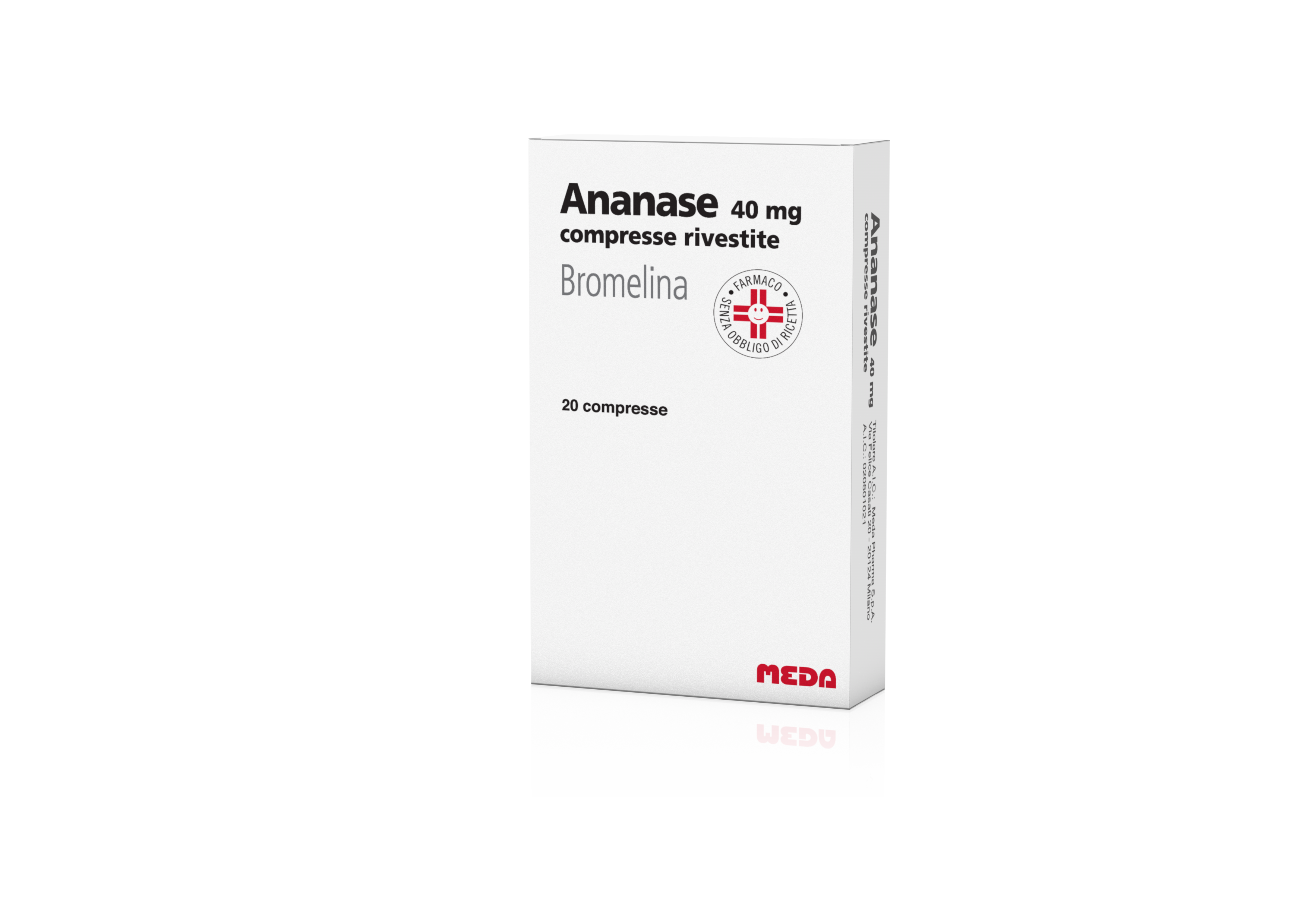 ANANASE*20CPR RIV 40MG - Farmacia Nuova Dr.ssa Gabriella Catellani