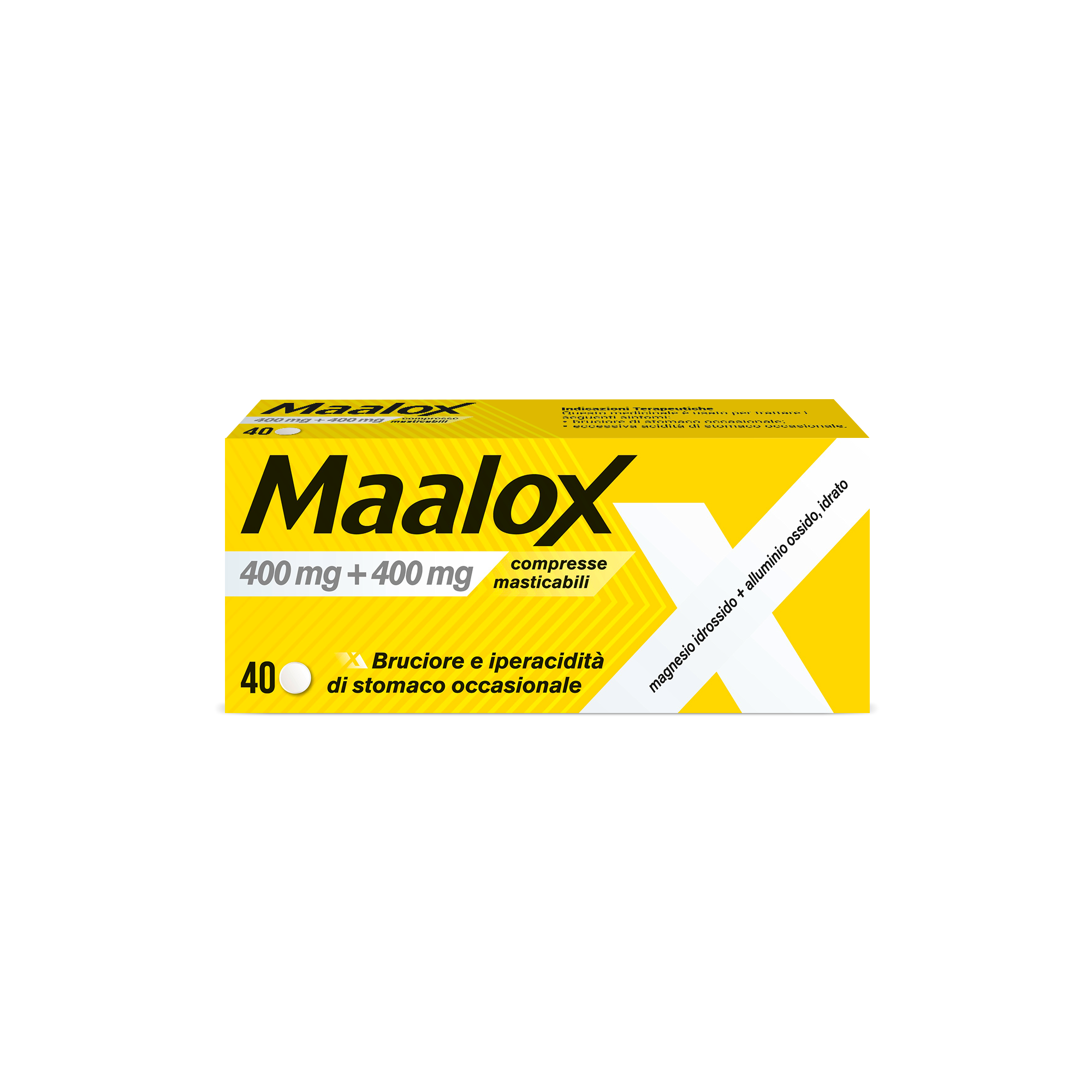 MAALOX*40CPR MAST 400MG+400MG - Farmacia Nuova Dr.ssa Gabriella Catellani