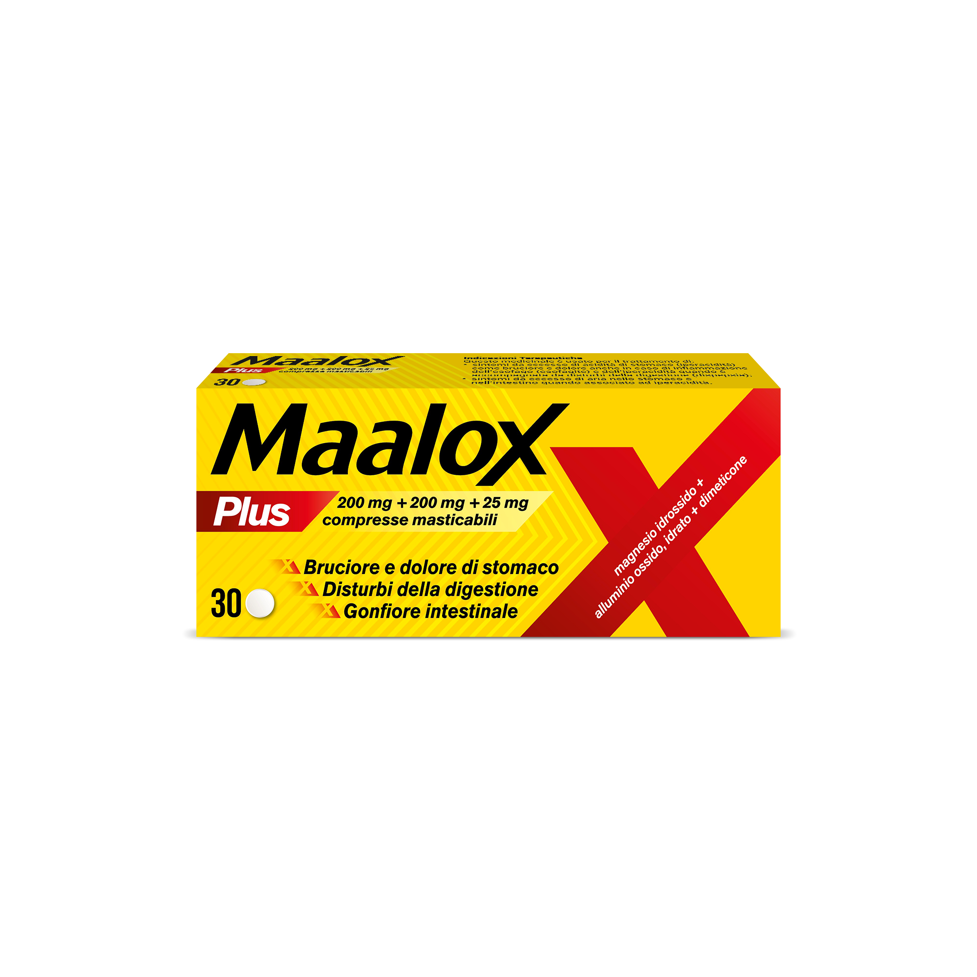 MAALOX PLUS*30CPR MAST - Farmacia Nuova Dr.ssa Gabriella Catellani