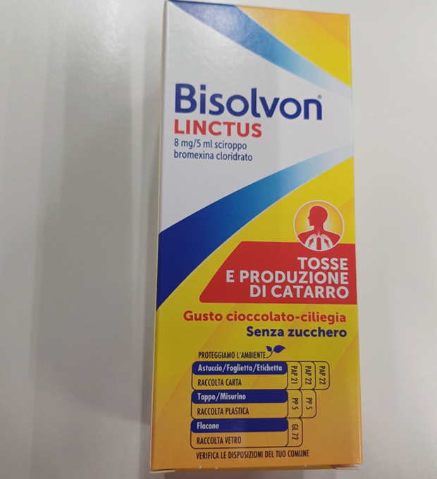 BISOLVON*SCIR FL 200ML 8MG/5ML - Farmacia Nuova Dr.ssa Gabriella Catellani