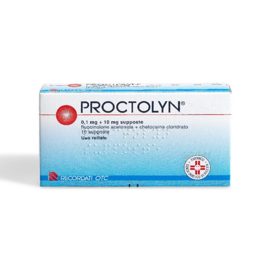 PROCTOLYN*10SUPP 0,1MG+10MG - Farmacia Nuova Dr.ssa Gabriella Catellani