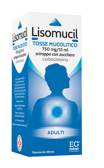 LISOMUCIL TOSSE MUC*AD SCIR 5% - Farmacia Nuova Dr.ssa Gabriella Catellani