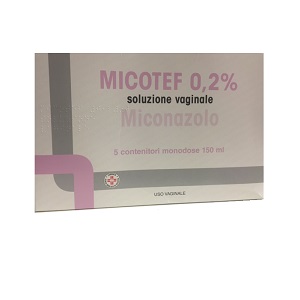 MICOTEF*SOL VAG 5FL 150ML 0,2% - Farmacia Nuova Dr.ssa Gabriella Catellani