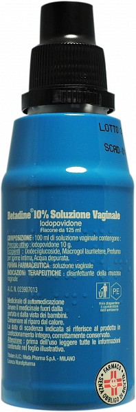 BETADINE*SOLUZ VAG 125ML 10% - Farmacia Nuova Dr.ssa Gabriella Catellani