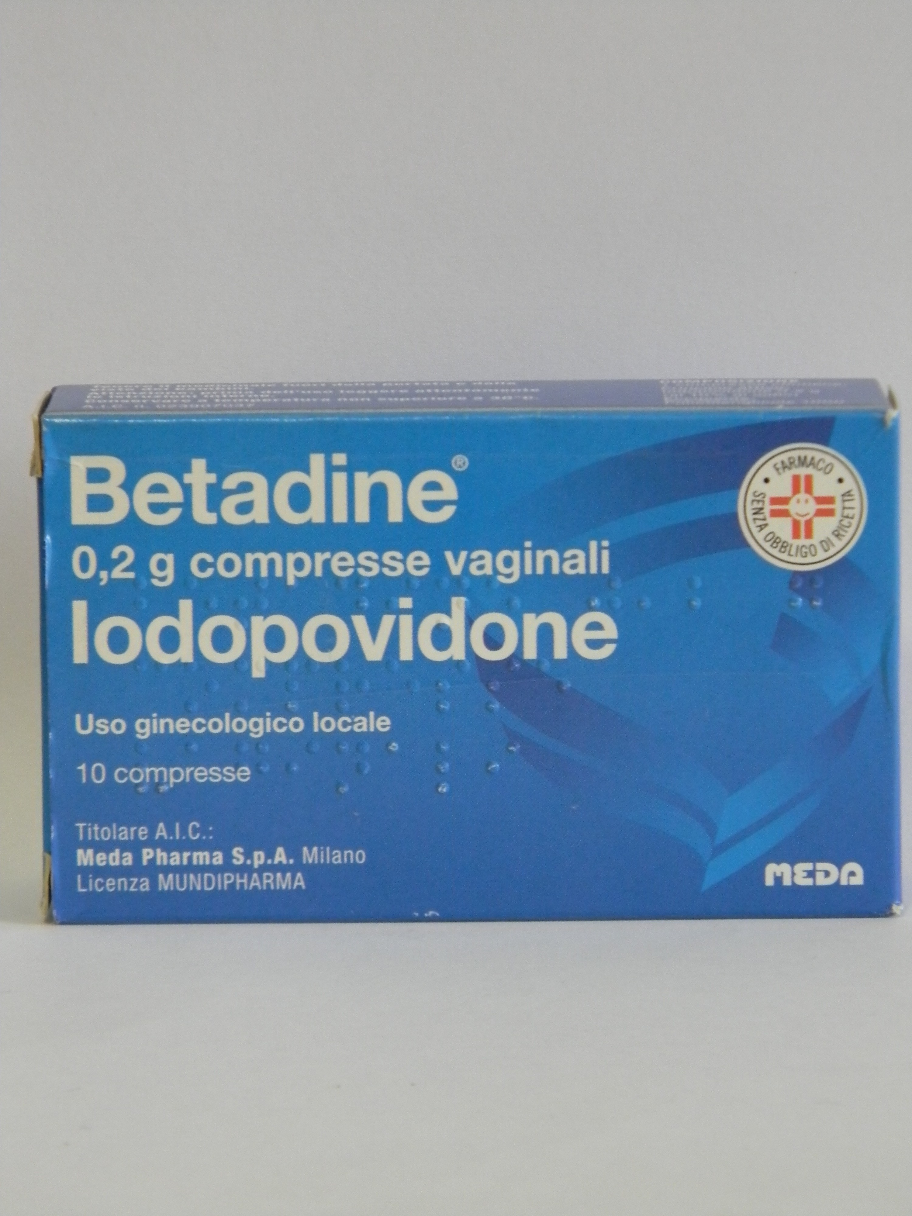 BETADINE*10CPR VAG 200MG - Farmacia Nuova Dr.ssa Gabriella Catellani