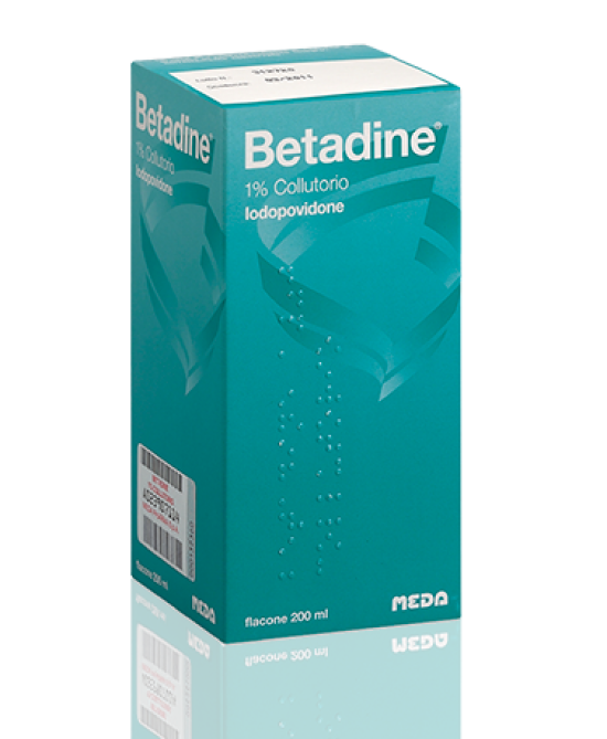 BETADINE*COLLUT FL 200ML 1% - Farmacia Nuova Dr.ssa Gabriella Catellani