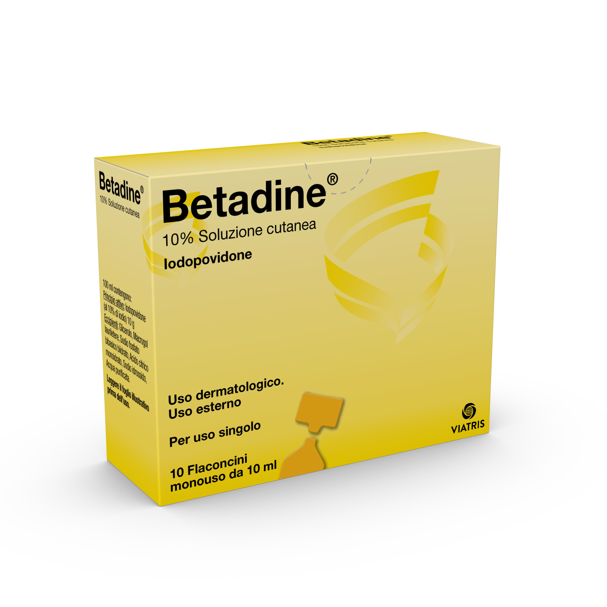 BETADINE*SOL CUT 10FL 10ML 10% - Farmacia Nuova Dr.ssa Gabriella Catellani