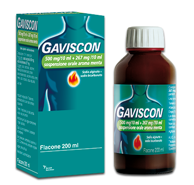 GAVISCON*OS 500+267MG/10ML MEN - Farmacia Nuova Dr.ssa Gabriella Catellani