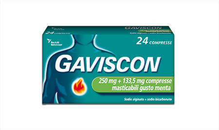 GAVISCON*24CPR MENT250+133,5MG - Farmacia Nuova Dr.ssa Gabriella Catellani