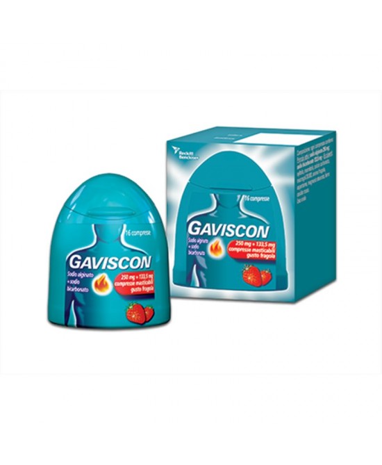GAVISCON*16CPR FRAG250+133,5MG - Farmacia Nuova Dr.ssa Gabriella Catellani