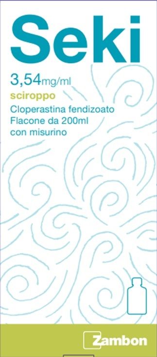 SEKI*SCIR FL 200ML 3,54MG/ML - Farmacia Nuova Dr.ssa Gabriella Catellani