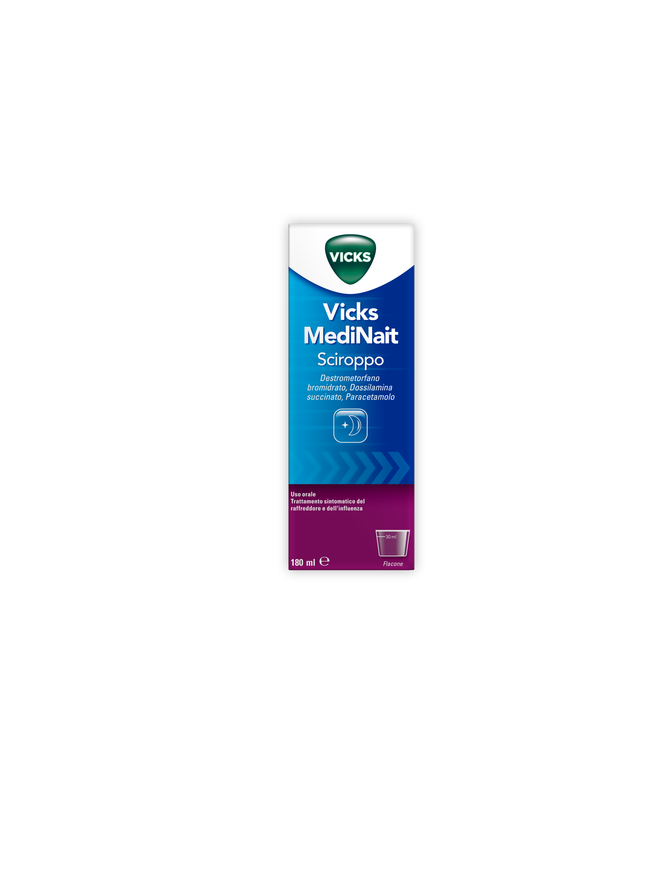 VICKS MEDINAIT*SCIR 180ML - Farmacia Nuova Dr.ssa Gabriella Catellani