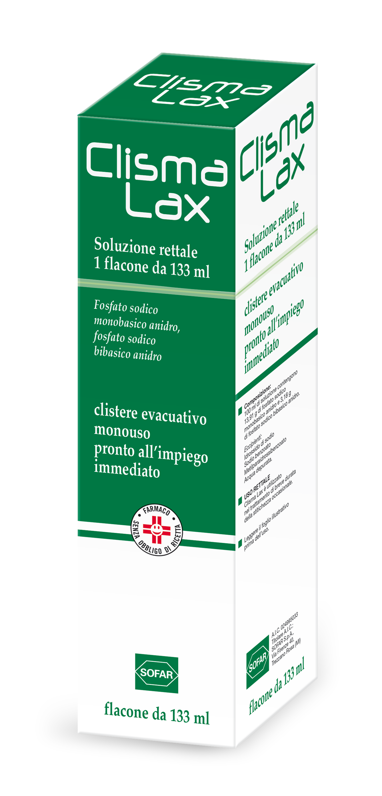 CLISMALAX*1CLISMA 133ML - Farmacia Nuova Dr.ssa Gabriella Catellani