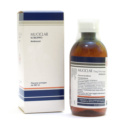 MUCICLAR*SCIR 200ML 15MG/5ML - Farmacia Nuova Dr.ssa Gabriella Catellani