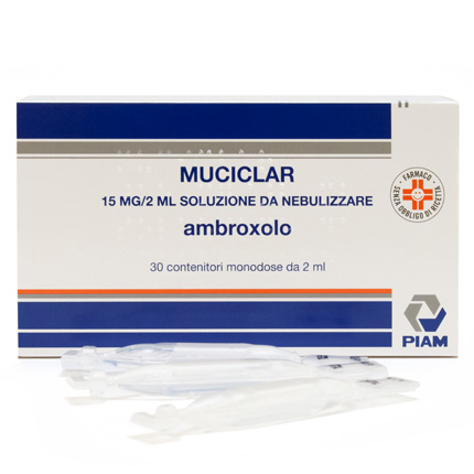 MUCICLAR*NEBUL 30FL 15MG 2ML - Farmacia Nuova Dr.ssa Gabriella Catellani