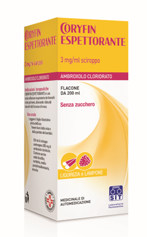 CORYFIN TOSSE ESPETT*SCIR200ML - Farmacia Nuova Dr.ssa Gabriella Catellani