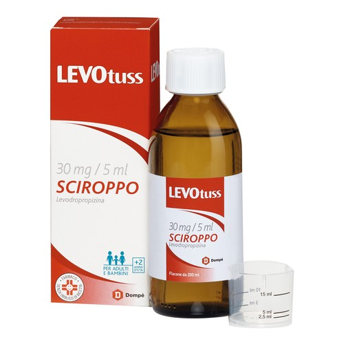 LEVOTUSS*SCIR 200ML 30MG/5ML - Farmacia Nuova Dr.ssa Gabriella Catellani