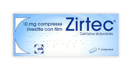 ZIRTEC*7CPR RIV 10MG - Farmacia Nuova Dr.ssa Gabriella Catellani