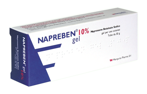 NAPREBEN*GEL 50G 10% - Farmacia Nuova Dr.ssa Gabriella Catellani
