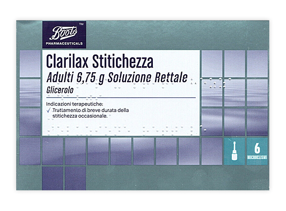 CLARILAX STITICHEZZA*AD 6MICR - Farmacia Nuova Dr.ssa Gabriella Catellani