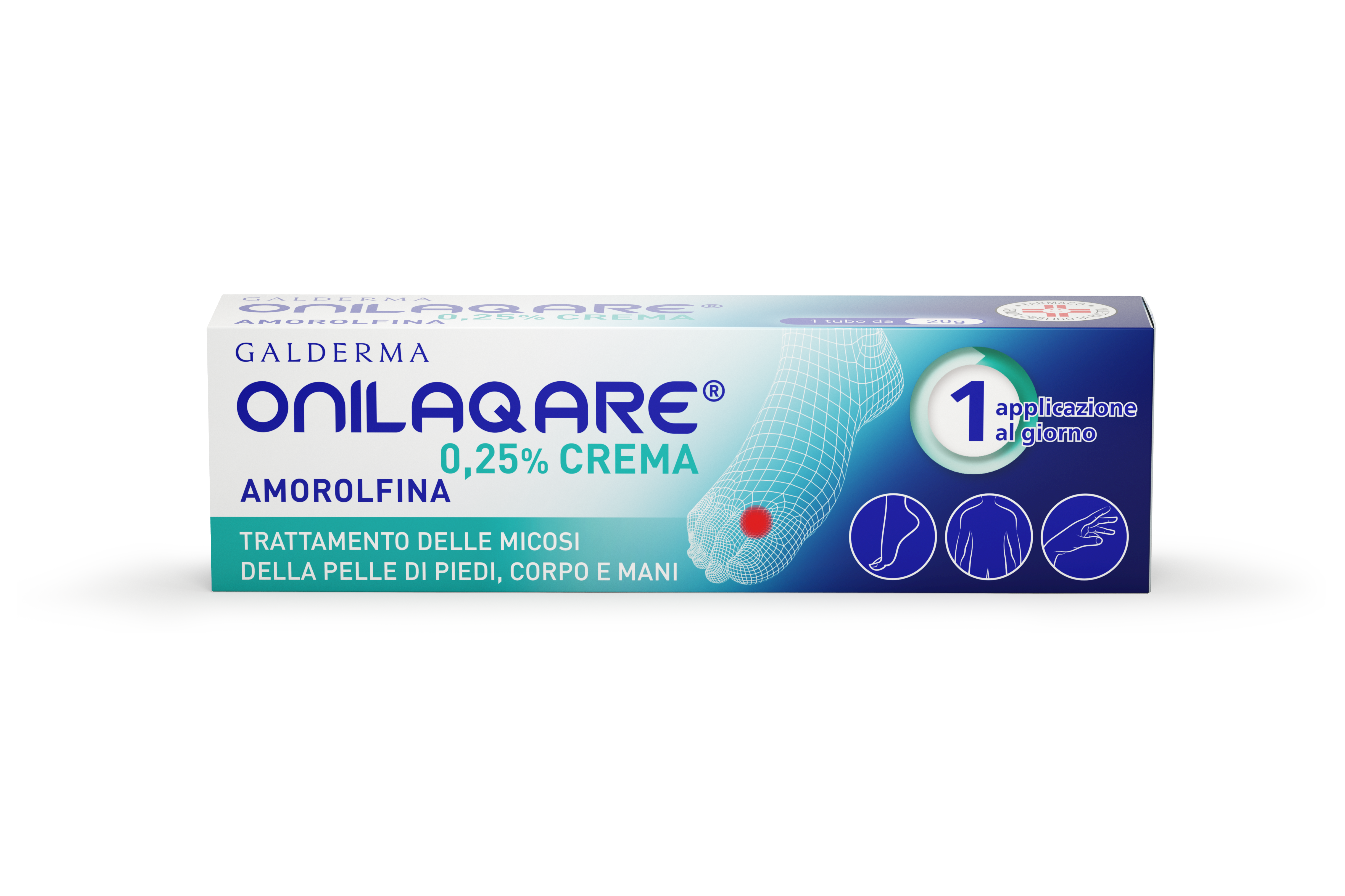 ONILAQARE*DERM CREMA 20G 0,25% - Farmacia Nuova Dr.ssa Gabriella Catellani