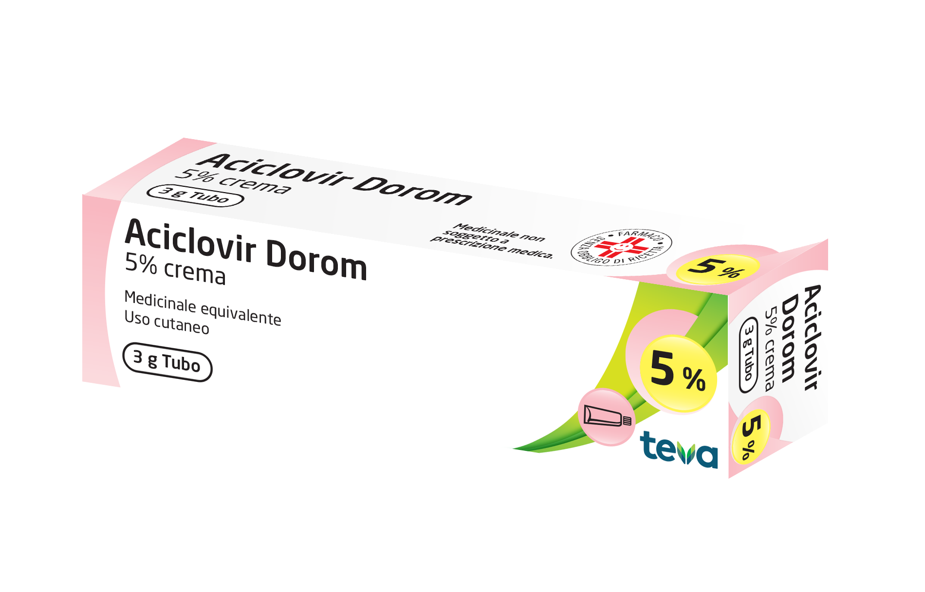 ACICLOVIR DOROM*CREMA 3G 5% - Farmacia Nuova Dr.ssa Gabriella Catellani