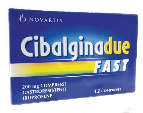 CIBALGINA DUE FAST*12CPR 200MG - Farmacia Nuova Dr.ssa Gabriella Catellani
