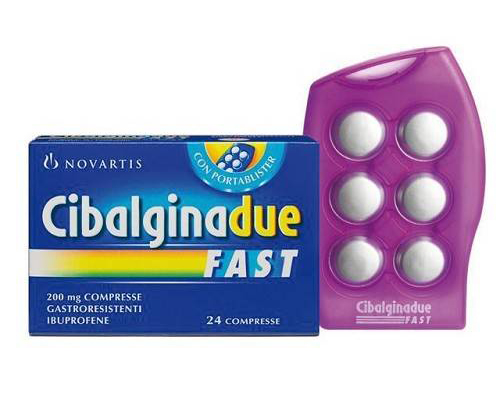 CIBALGINA DUE FAST*24CPR 200MG - Farmacia Nuova Dr.ssa Gabriella Catellani