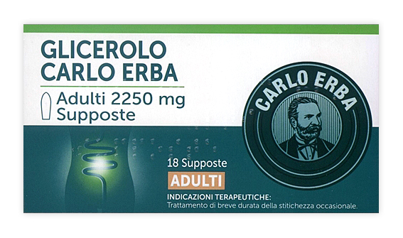 GLICEROLO*AD 18SUPP 2250MG - Farmacia Nuova Dr.ssa Gabriella Catellani