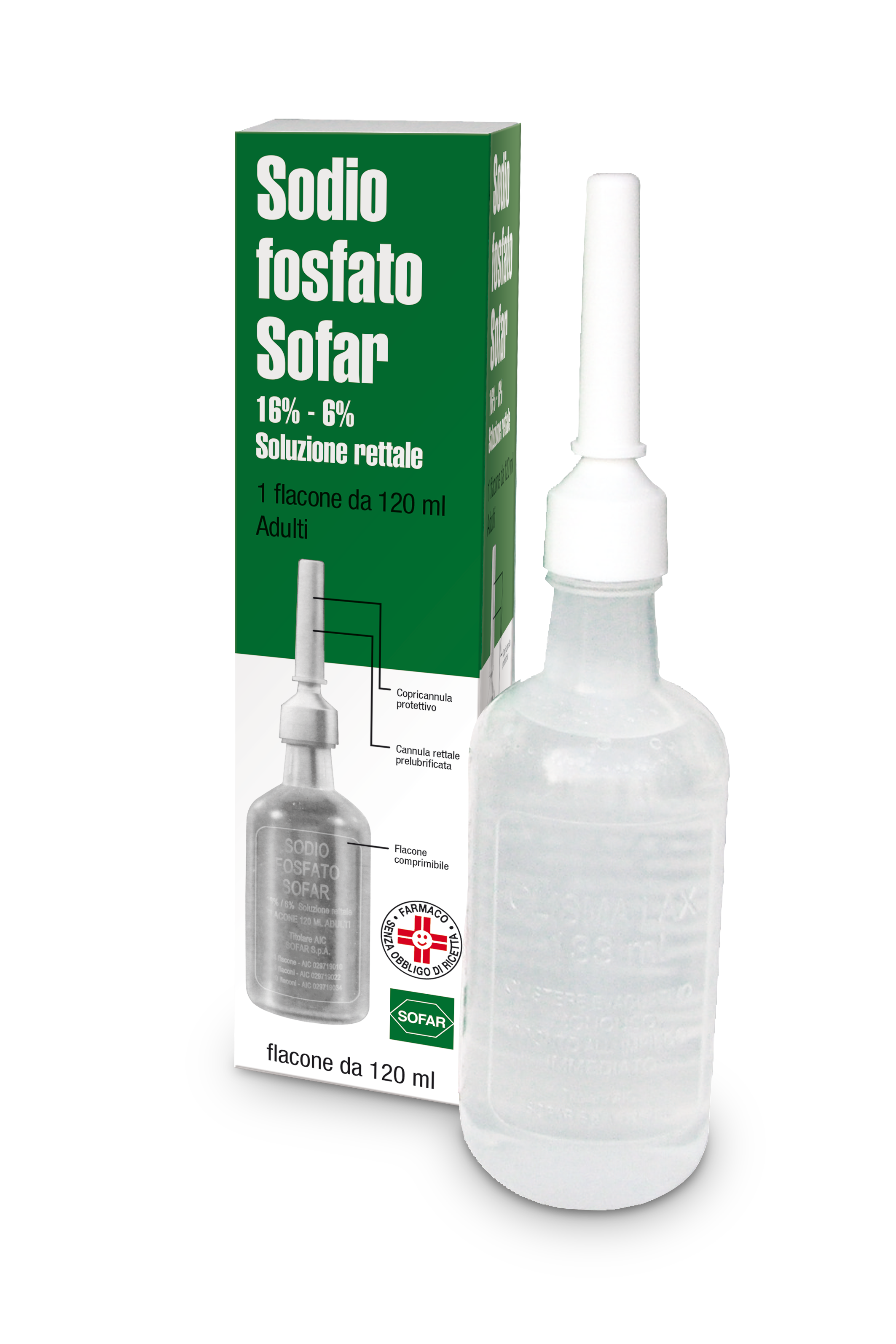 SODIO FOSFATO ALFA*RETT 120ML - Farmacia Nuova Dr.ssa Gabriella Catellani