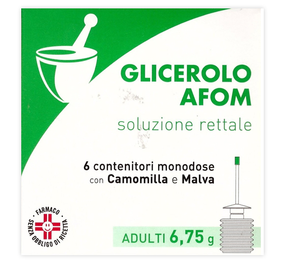 GLICEROLO AFOM*AD 6CONT 6,75G - Farmacia Nuova Dr.ssa Gabriella Catellani