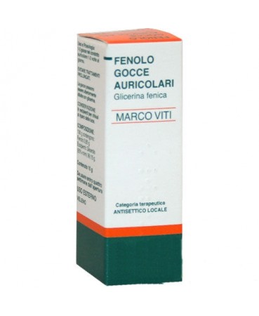 FENOLO MV*GTT OTO 10G1% - Farmacia Nuova Dr.ssa Gabriella Catellani
